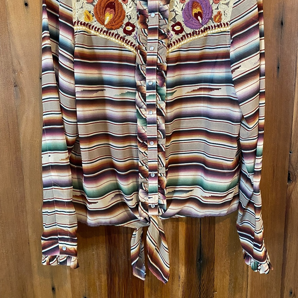 Double D Ranch Santa Rita Blouse - Picture 3 of 5